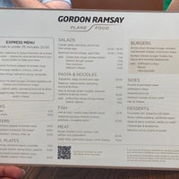 Photo taken at Gordon Ramsay Plane Food by JH H. on 9/2/2022