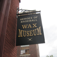 Photo taken at Heroes of Baseball Wax Museum by Heroes of Baseball Wax Museum on 5/24/2017