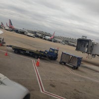 Photo taken at Gate D44 by Nathan P. on 4/24/2018
