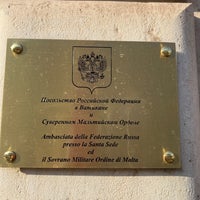 Photo taken at Посольство Российской Федерации в Ватикане by Alexandra C. on 9/28/2023