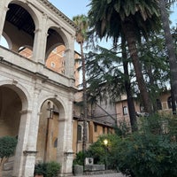 Photo taken at Giardino Storico di Palazzo Venezia by Alexandra C. on 9/27/2023