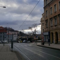 Photo taken at Nuselské schody (tram) by Emily on 3/13/2019