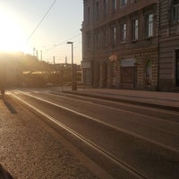 Photo taken at Nuselské schody (tram) by Emily on 4/16/2019
