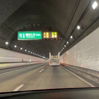 Photo taken at Tokyo Bay Aqua Tunnel by しゅうすかい D. on 12/30/2020