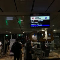 Photo taken at Gate C23 by Takuma on 2/22/2020