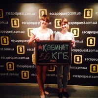 Photo taken at Escape Quest на Подоле by Alina K. on 7/27/2014