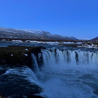 Photo taken at Goðafoss by Julie T. on 1/12/2024