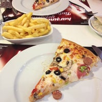 Photo taken at Tadım Pizza by Mustafa ve Duygu Y. on 12/22/2012