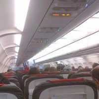 Photo taken at Austrian Airlines Flight OS 274 by Rocco H. on 3/5/2014