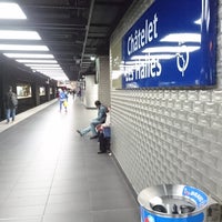 Photo taken at RER Châtelet – Les Halles [A,B,D] by GARY 🇫🇷🚅 on 6/7/2019