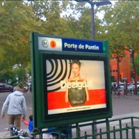 Photo taken at Métro Porte de Pantin [5] by GARY 🇫🇷🚅 on 9/15/2015
