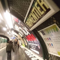Photo taken at Métro Parmentier [3] by GARY 🇫🇷🚅 on 11/13/2017