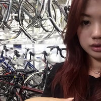 Photo taken at T3 Bicycle Gears by Vonneses x. on 2/9/2015