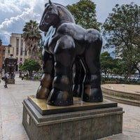Photo taken at Plaza Botero by Larry M. on 2/17/2023