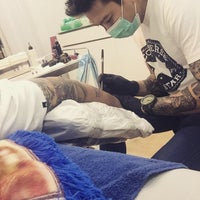 Photo taken at Sonnee Tattoo by Space_Cops M. on 6/21/2015