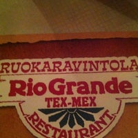 12/10/2012에 Mika R.님이 Ravintola Rio Grande에서 찍은 사진
