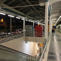 Photo taken at Kültürpark Metro İstasyonu by Ismail Ş. on 1/29/2018