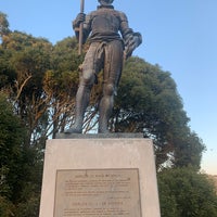 Photo taken at Statue of King Carlos III by Ederic E. on 11/23/2019