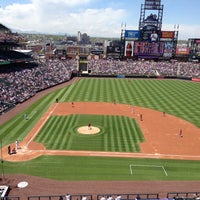 Photo taken at Coors Field by Jay T. on 5/22/2013