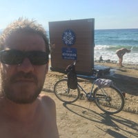 Photo taken at Panionion Plajı by Ege on 9/19/2018
