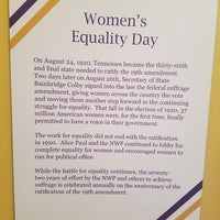 Photo taken at Belmont-Paul Women&amp;#39;s Equality National Monument by Jessica K. on 8/26/2017