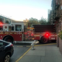 Photo taken at FDNY Engine 74 by Jessica K. on 10/13/2018