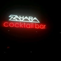 Photo taken at Zahara Cocktailbar by Dani G. on 3/9/2013