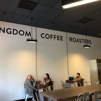 Photo taken at Kingdom Coffee Roasters by Nikki S. on 8/22/2018