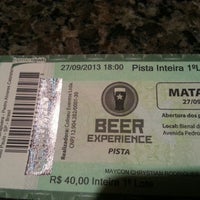 Photo taken at Beer Experience 2013 - Etapa Paulista by Maycon C. on 9/27/2013