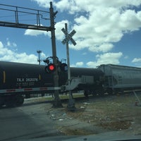 Photo taken at Railroad Crossing at Cullen by Rashida J. on 8/7/2015