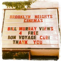 Photo taken at Brooklyn Heights Cinema by Devan on 9/1/2013