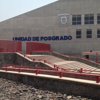 Photo taken at Unidad de Posgrado UNAM by Rosie on 4/20/2013