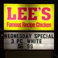 Photo taken at Lee&amp;#39;s Famous Recipe Chicken by John S. on 8/1/2013