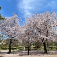 Photo taken at Nishi-en Park by ama t. on 4/6/2022