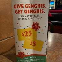 Photo taken at Genghis Grill by Brian C. on 12/9/2019