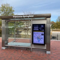 Photo taken at Franconia-Springfield Metro Station by Brian C. on 11/19/2022