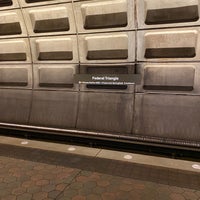 Photo taken at Federal Triangle Metro Station by Brian C. on 11/19/2022