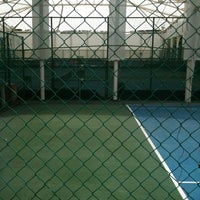 Photo taken at SICC Tennis &amp;amp; Squash Complex by Zamrin A. on 10/6/2012