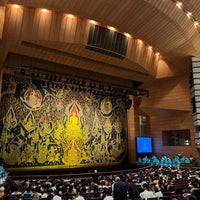 Photo taken at หอประชุมใหญ่ ศูนย์วัฒนธรรมแห่งประเทศไทย by irungit . on 11/11/2022