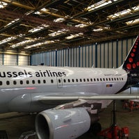 Photo taken at Hangar 41 - Brussels Airlines by Jos D. on 3/26/2013