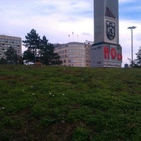 Photo taken at Spomen Obelisk Nesvrstanima by Miloš L. on 2/12/2014