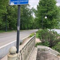 Photo taken at 19-й Каменноостровский мост by Lina A. on 5/23/2018