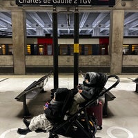 Photo taken at Aéroport Charles de Gaulle TGV Railway Station by M E A on 1/16/2024