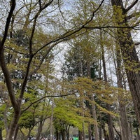 Photo taken at 武蔵野公園 バーベキュー広場 by 粗塩 on 4/2/2023