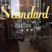 Photo taken at Standard Barber Co. by Nick B. on 7/2/2019