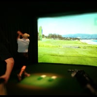Photo taken at The Range Golf Center &amp; Sports Bar by Paul D. on 2/2/2013