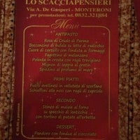 Foto tomada en Lo Scacciapensieri Hotel &amp;amp; Restaurant  por I. A. el 12/29/2012