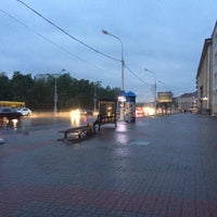 Photo taken at Остановка «Станция метро “Академия наук”» by Kiryl K. on 6/7/2017