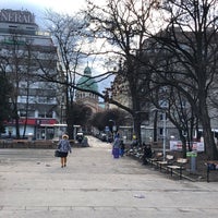 Photo taken at Reumannplatz by Kiryl K. on 2/2/2020