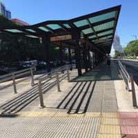 Photo taken at Metrobus - Estación Perón by Rey D. on 1/7/2016